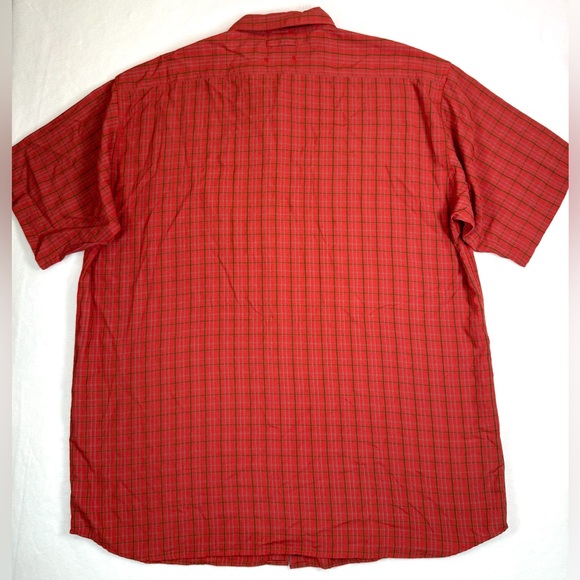 THE NORTH FACE Salmon Tartan Plaid Fishing Tactical Casual Button Down Size XXL - Picture 3 of 13